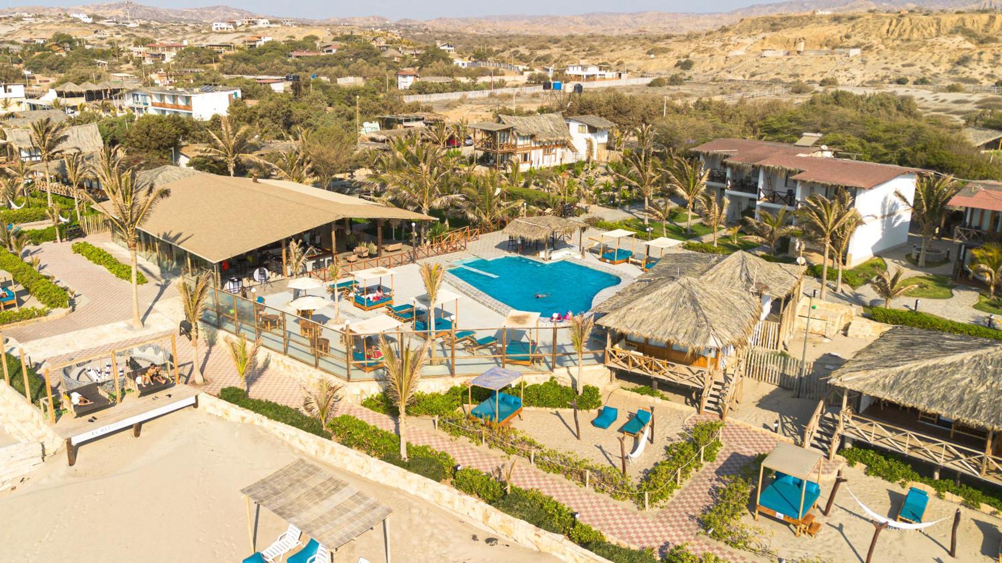 El Refugio De Vichayito Hotel Exterior foto